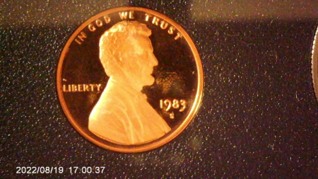 1983-No-S-Proof-Dime-In-Mint-Set
